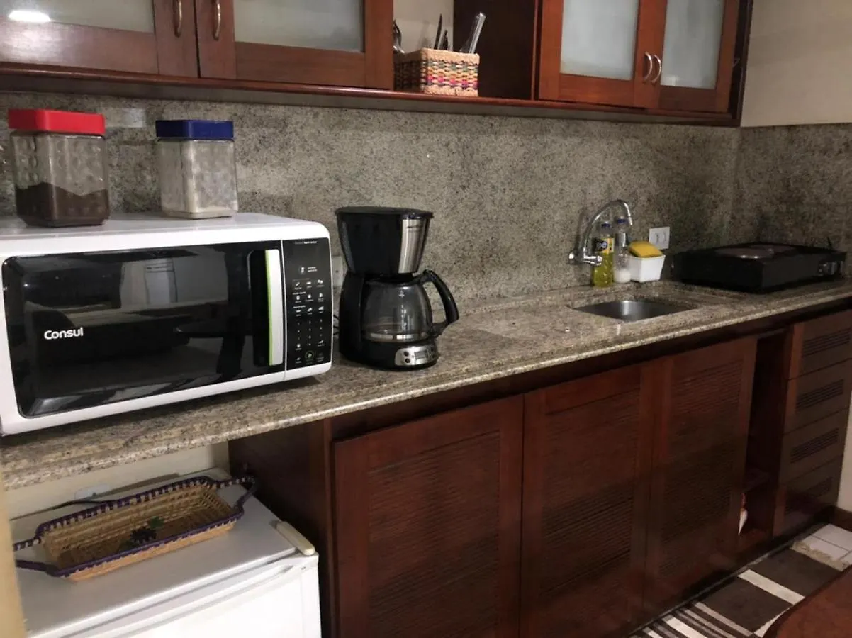 Flat Completo A Beira Mar Com Vista Exuberante - Pe-Na-Areia Mesmo! Apartamento Natal Brasil