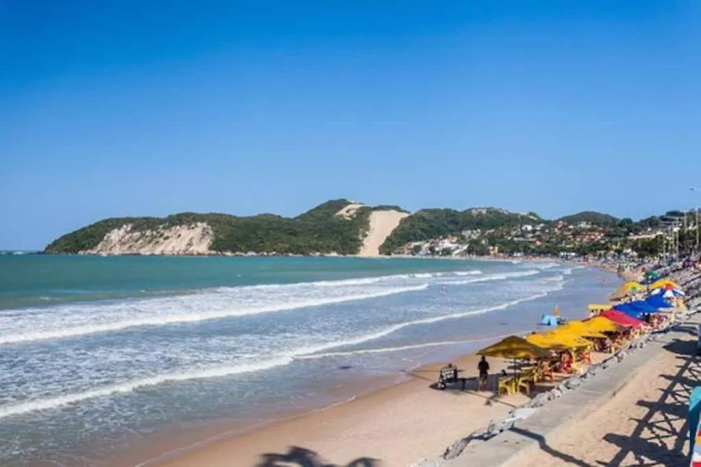Flat Completo A Beira Mar Com Vista Exuberante No Blue Marlin Apartments Natal